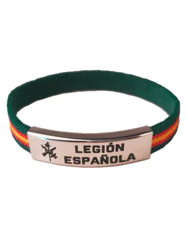 Pulsera Elástica Bandera España Legión