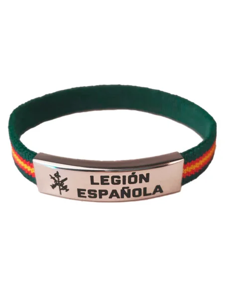 Pulsera Elástica Bandera España Legión