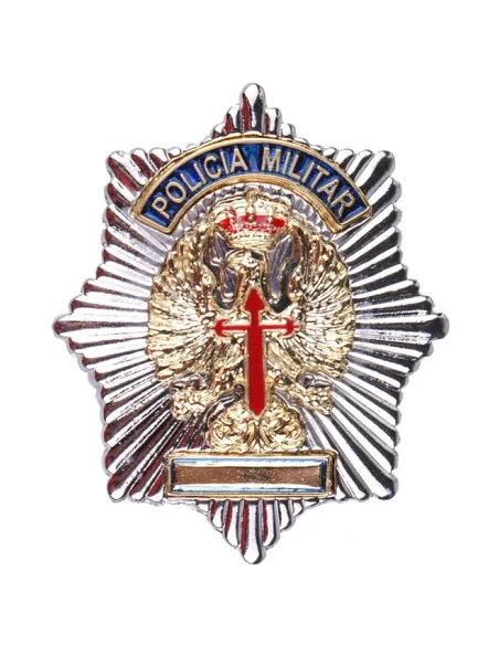 Placa para Cartera de Policia Militar