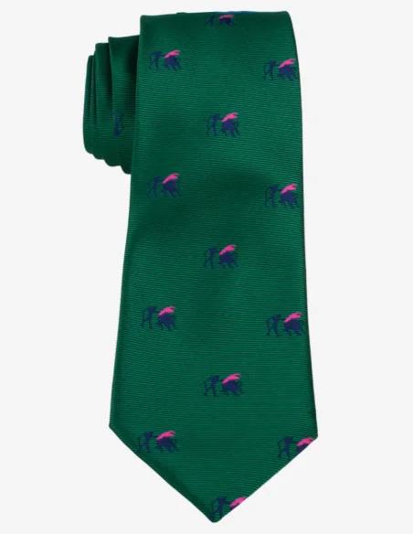 Corbata Taurina Verde