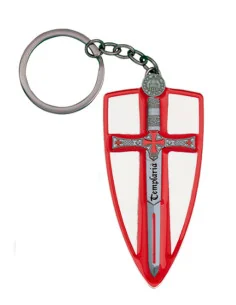Llavero Escudo Templario