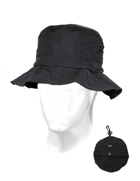 Sombrero Táctico Plegable Negro