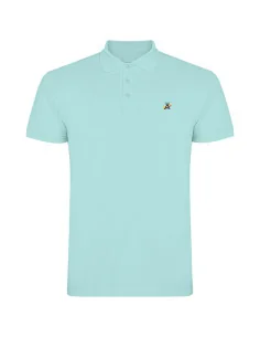 Polo Básico Verde Menta Bandera España 2