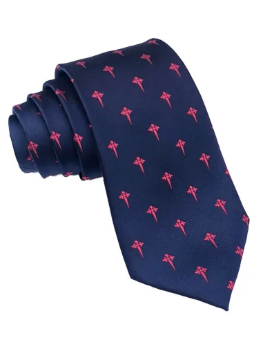 Corbata Cruz de Santiago - Marino