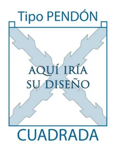 Bandera Pendón Personalizada