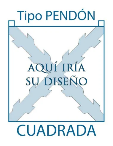 Bandera Pendón Personalizada