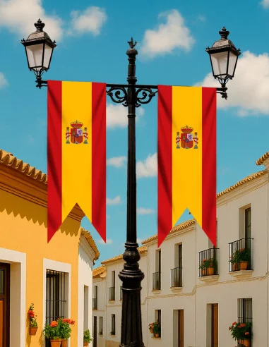Gallardetes Bandera España