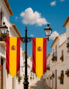 Gallardetes Bandera España