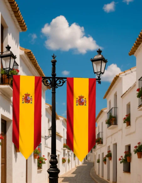 Gallardetes Bandera España