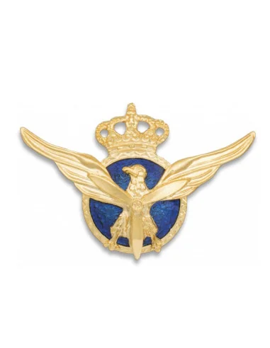 Insignia Piloto Aviación Comercial en Dorado