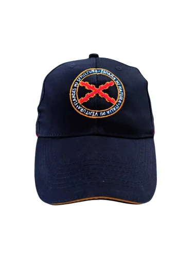 Gorra Cruz de Borgoña Azul Marino
