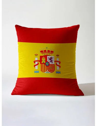 Cojín Bandera España con Escudo