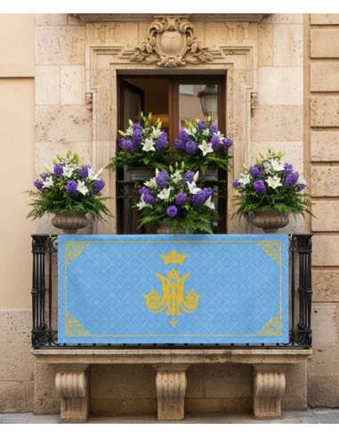 Balconeras Virgen María Celeste