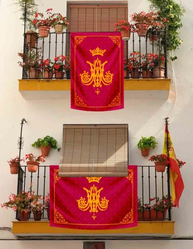 Balconeras Virgen María Carmesí