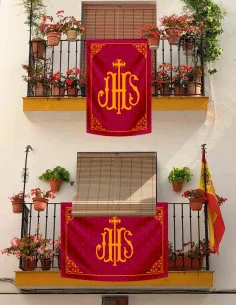 Balconeras o Colgaduras Jesús JHS
