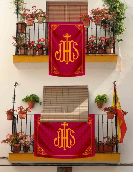 Balconeras o Colgaduras Jesús JHS
