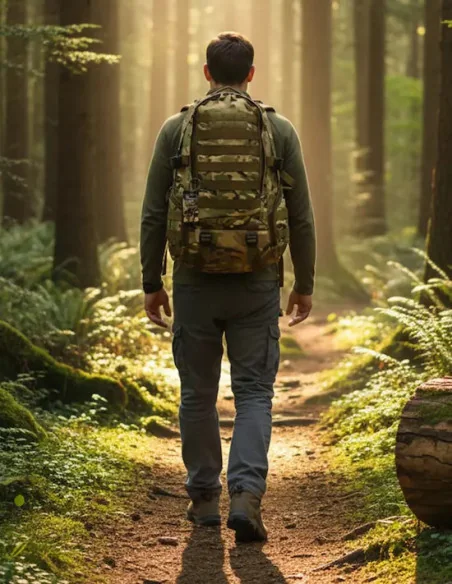 Mochila Táctica Supervivencia CAMO 38L