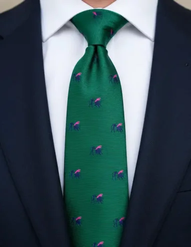 Corbata Taurina Verde