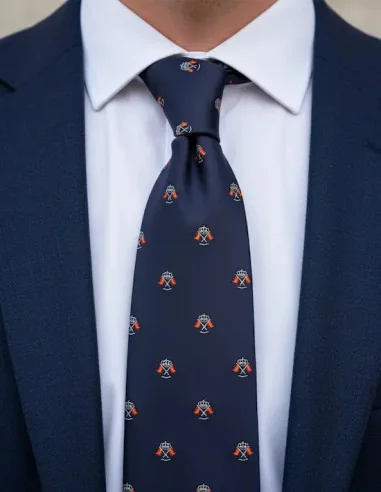 Corbata Bandera España Y Corona