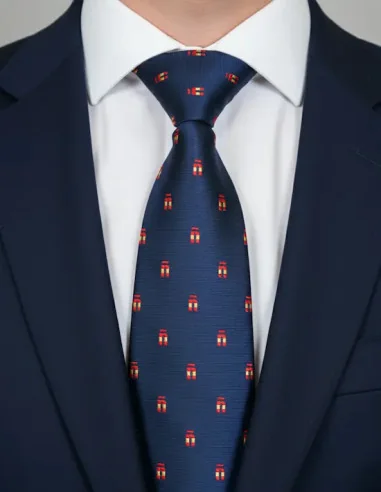 Corbata Ñ - Marino