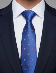 Corbata Banderas Náuticas España Azulina 2