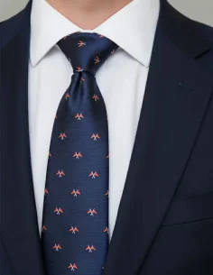 Corbata Banderas Náuticas España Marino 2