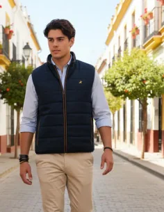 Chaleco Hombre Marino