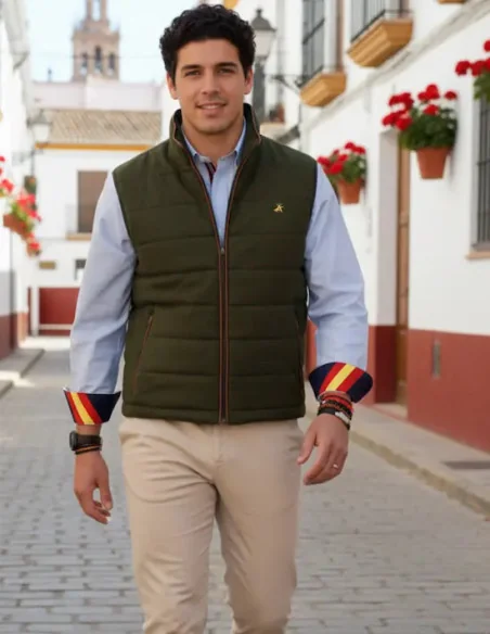 Chaleco Hombre Verde