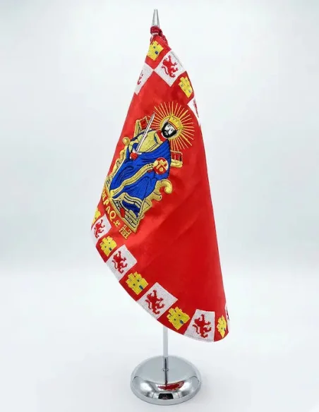 Banderín Sobremesa Reino De Sevilla Fernando III El Santo