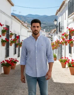 Camisa Bandera España Lino