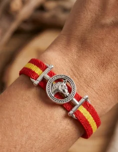 Pulsera Bandera España Elástica Caballo