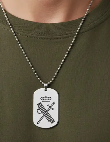 Chapa Guardia Civil Acero