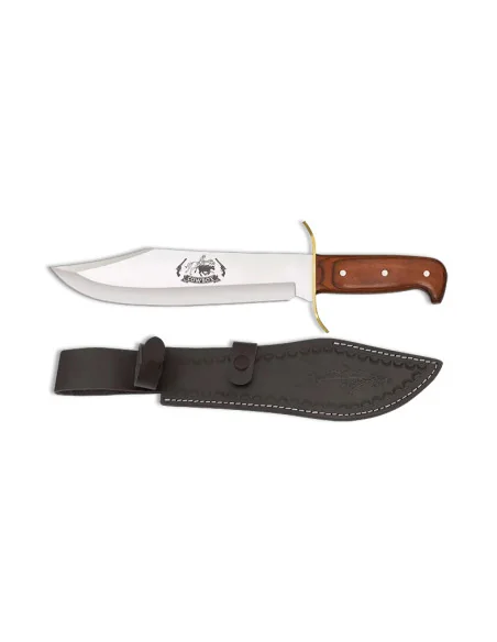 Cuchillo Monte Cowboy Hoja Titanio 25cm | Supervivencia | ADS