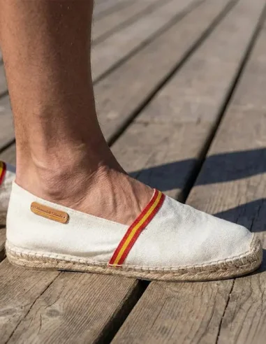 Alpargatas Bandera España Beige