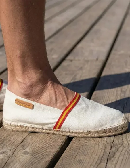 Alpargatas Bandera España Beige