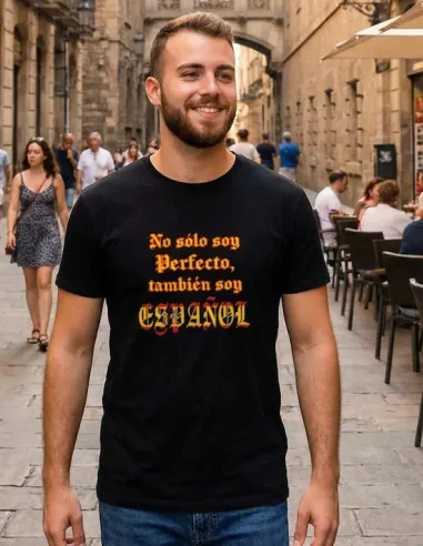 Camiseta Bandera España Perfecto Español