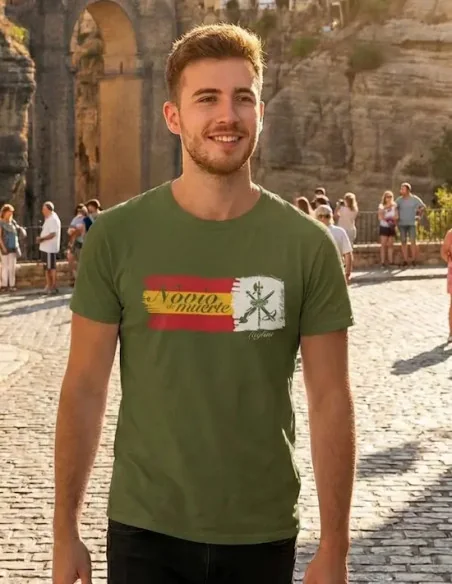 Camiseta Legión Novio de la Muerte Bandera España