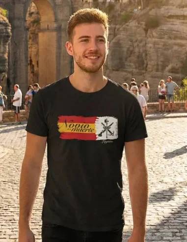 Camiseta Legión Novio de la Muerte Bandera España