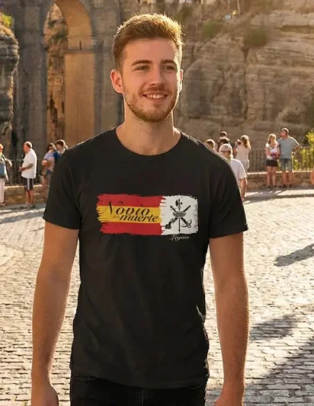 Camiseta Legión Novio de la Muerte Bandera España