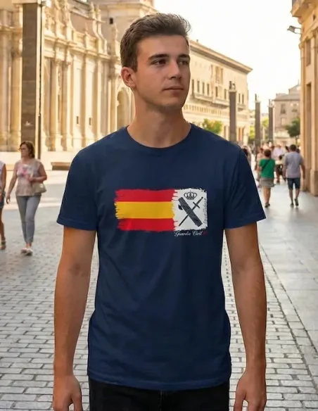 Camiseta Guardia Civil Bandera Española