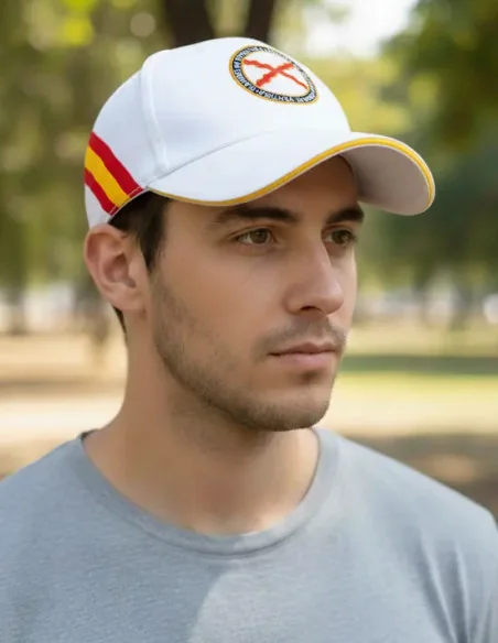 Gorra Cruz de Borgoña Bordada | Tercios Españoles | Arenal de Sevilla