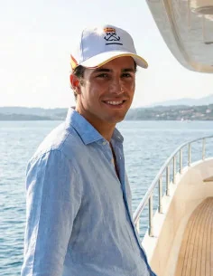 Gorra Embarcaciones de Recreo Bandera España Blanca