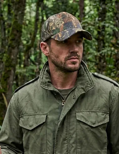 Gorra Cazador Camo Hojas
