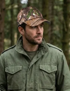 Gorra Cazador Camo Hojas