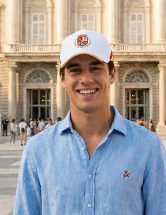 Gorra Felipe VI Blanca