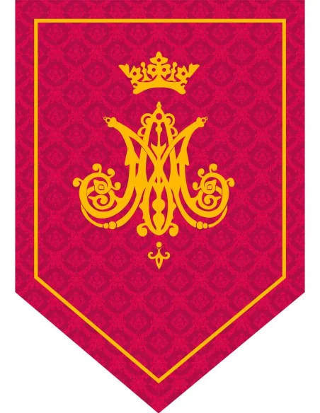 Gallardete Virgen María Carmesí