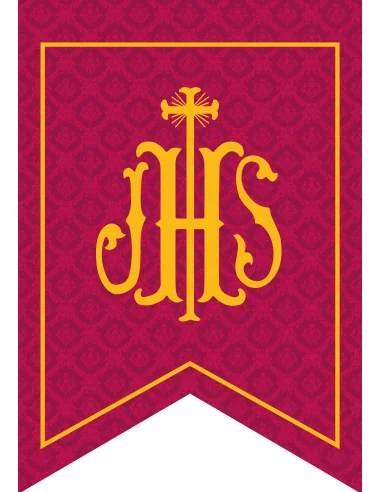 Gallardetes JHS Carmesí