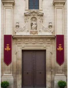 Gallardete Virgen María Burdeos