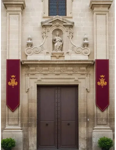 Gallardete Virgen María Burdeos