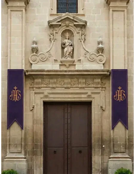 Gallardetes JHS Morado
